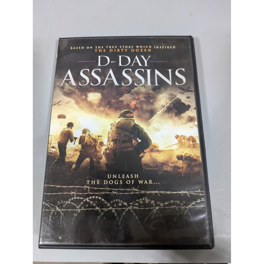 D-Day Assassins DVD 2019 War Movie Filthy Thirteen True Story World War II